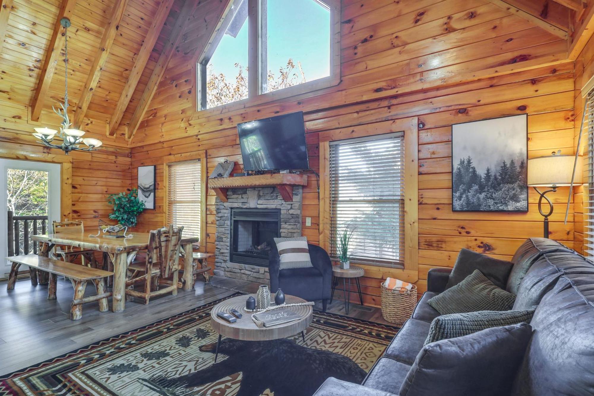 Pigeon Forge Cabin Rental With Decks And Hot Tub! Eksteriør billede