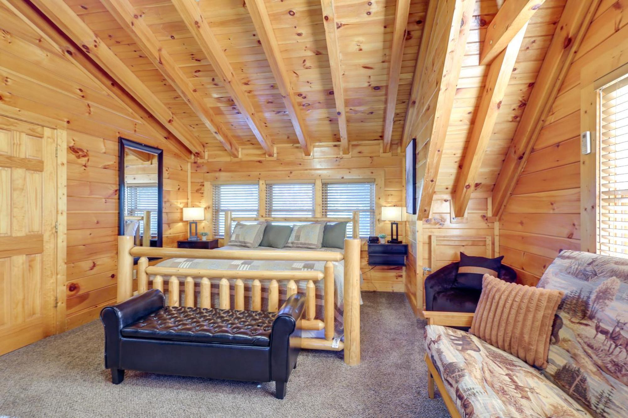 Pigeon Forge Cabin Rental With Decks And Hot Tub! Eksteriør billede